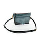 Cosmos Fringe Bag in midnight and petrol