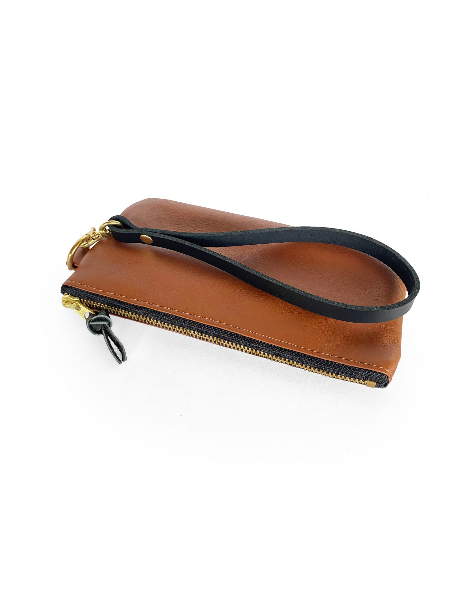 Ivy Clutch Wallet in cinnamon