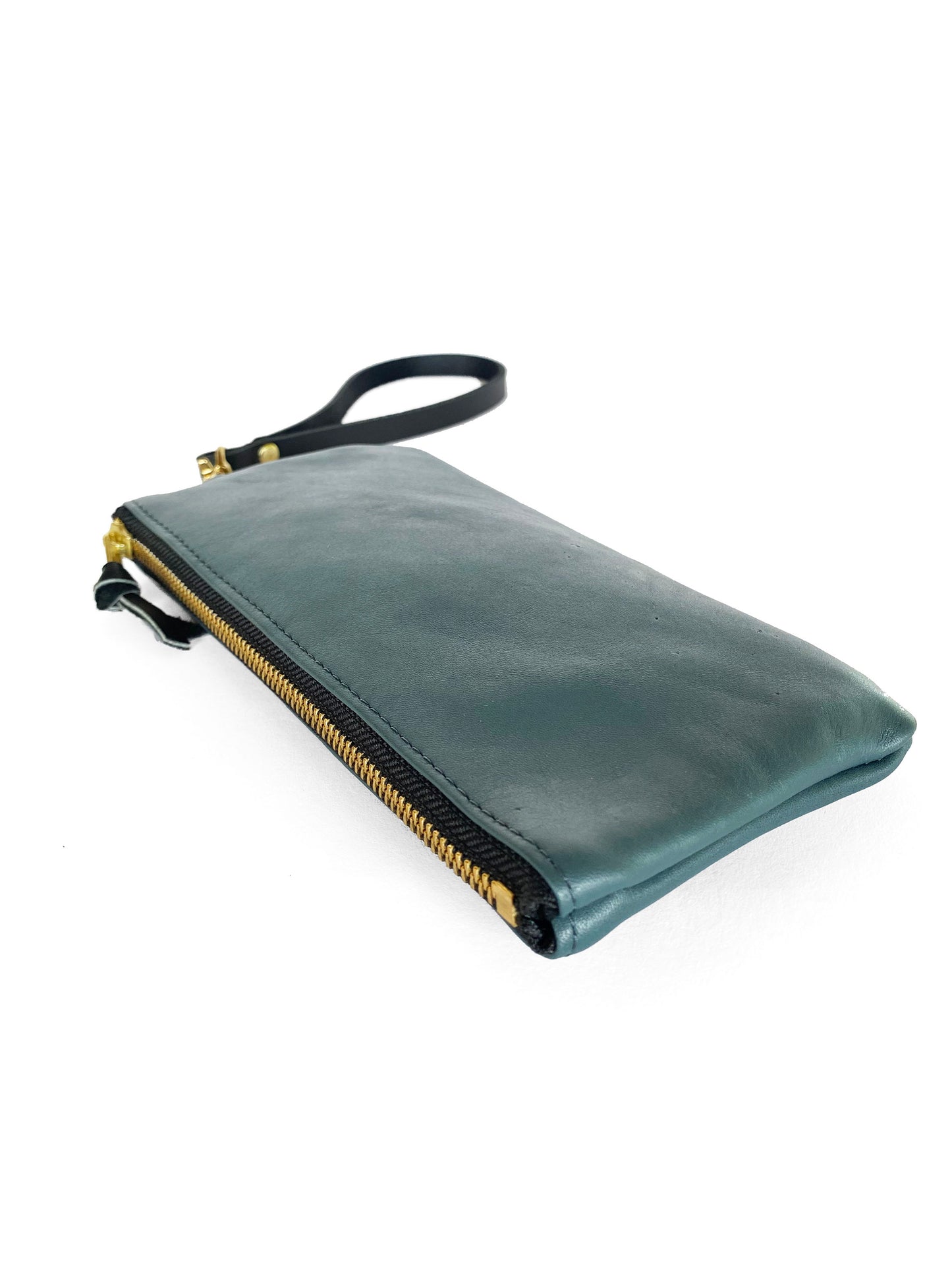 Ivy Clutch Wallet in petrol