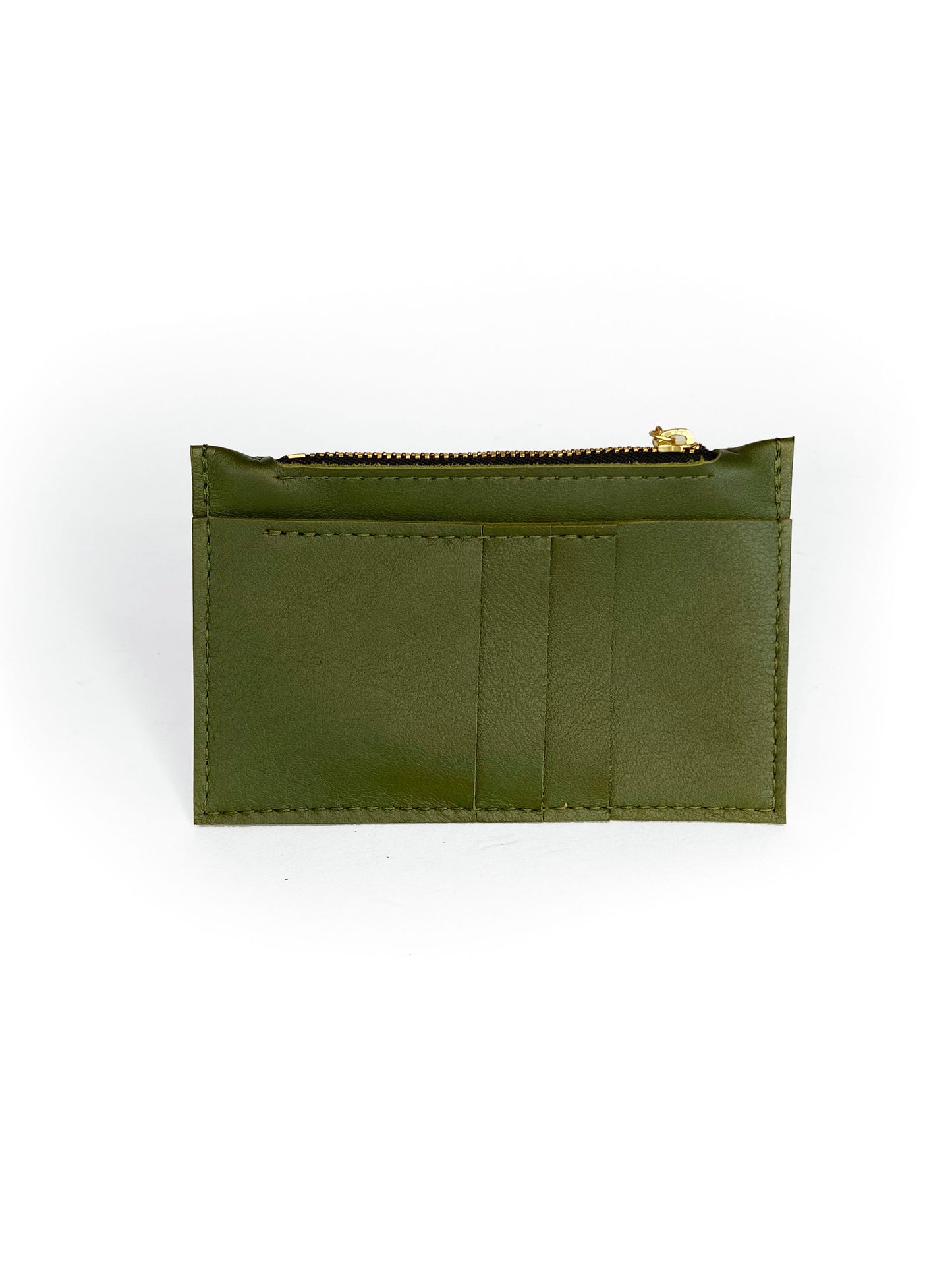 Thyme Wallet in dark moss