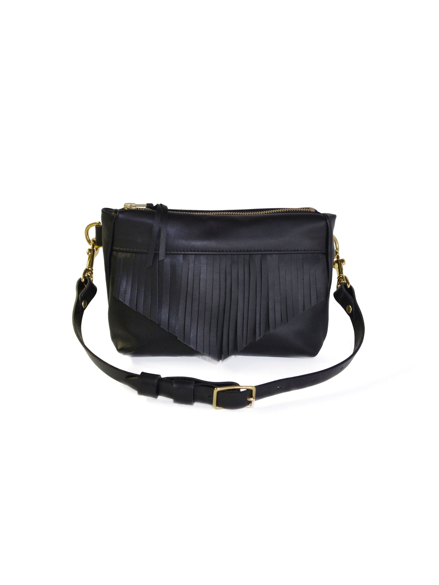 Cosmos Fringe Bag in midnight