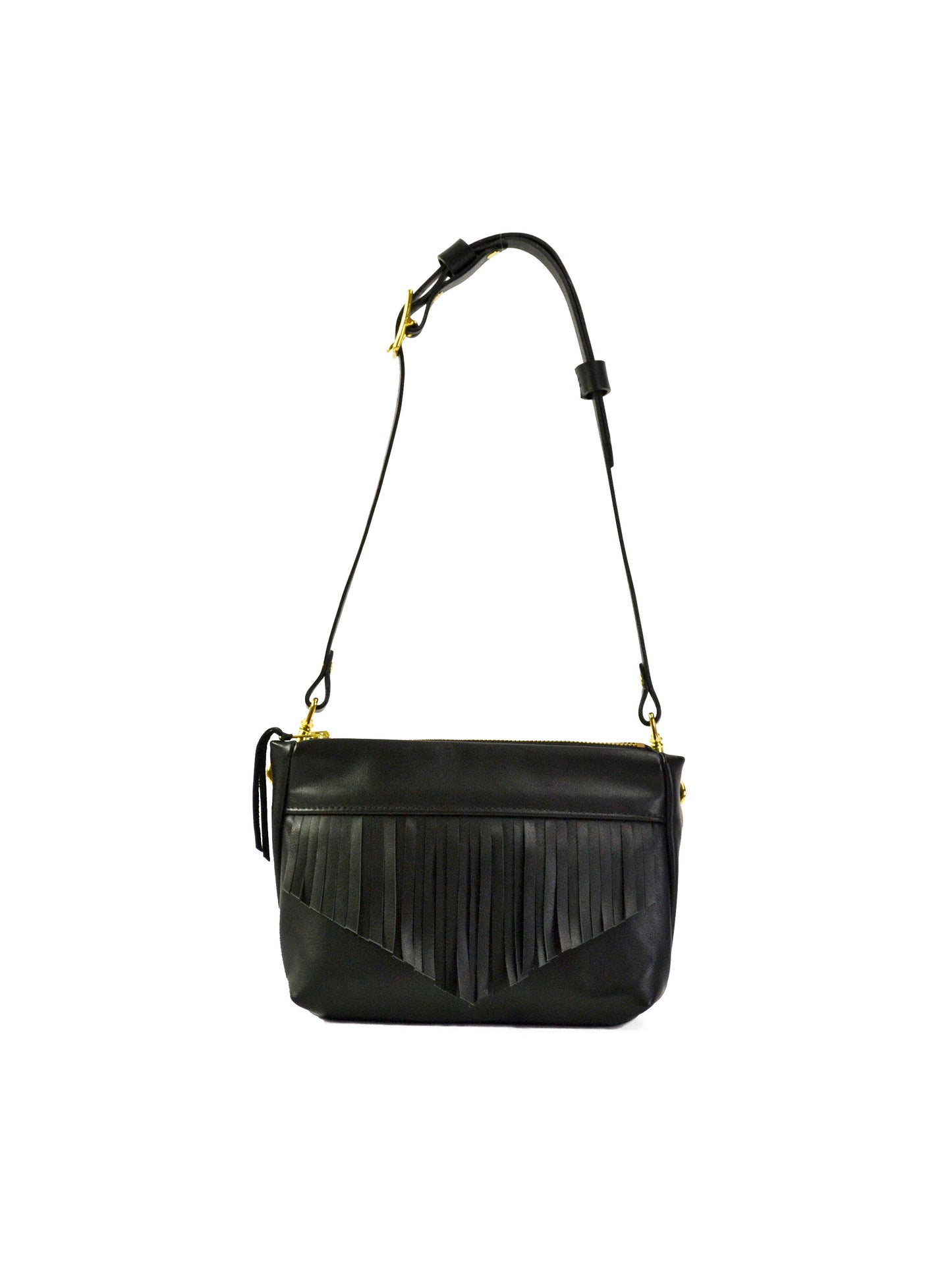 Cosmos Fringe Bag in midnight