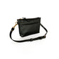 Studio pothos Cosmos bag in black with brass hardware.