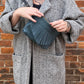 Cosmos Fringe Bag in petrol