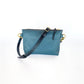 Cosmos Fringe Bag in petrol