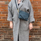 Cosmos Fringe Bag in petrol