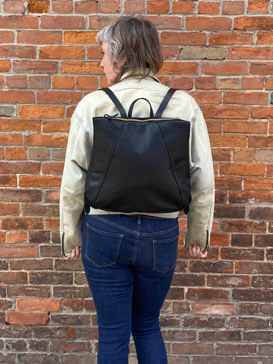 dalia large leather backpack Dahlia with its large capacity and well thought out details for comfort Kipling Delia Medium Laptop Backpack