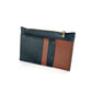 Thyme Wallet in midnight and cinnamon