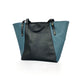 Willow Tote in midnight and petrol